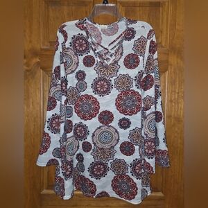 Southern Stitch Tunic Top